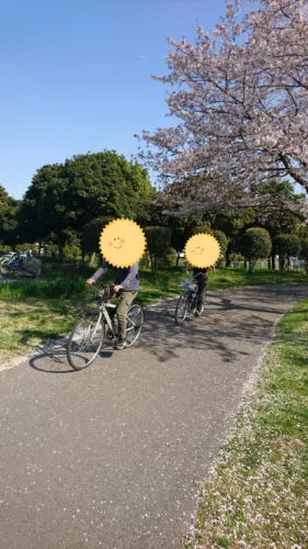 桜が咲く所で🌸