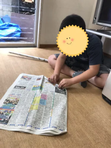 くるくるくる…🗞