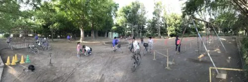 自転車教室、始まる🚲