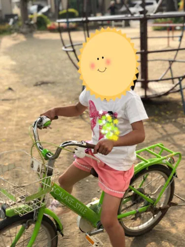 この時間になると、表情が🚲